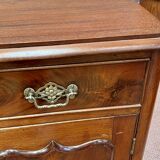 Victorian chest of drawers 19th in mahogany