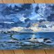 Tableau bord de mer Bretagne Peinture huile sur toile