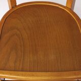 Set of 4 Vintage Frankfurter Chairs, 1960s German Dining Chairs, Beech Wood