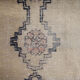 Antique Persian Carpet Handwoven Cream Wool Sarab Rug- 103x384cm