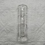 Vintage crystal tube vase