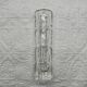 Vintage crystal tube vase