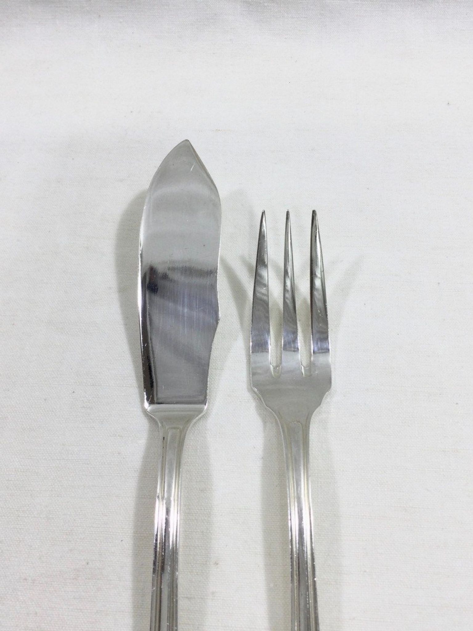 Sfam - 12 Art Deco Fish Cutlery