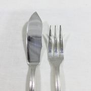 Sfam - 12 Art Deco Fish Cutlery