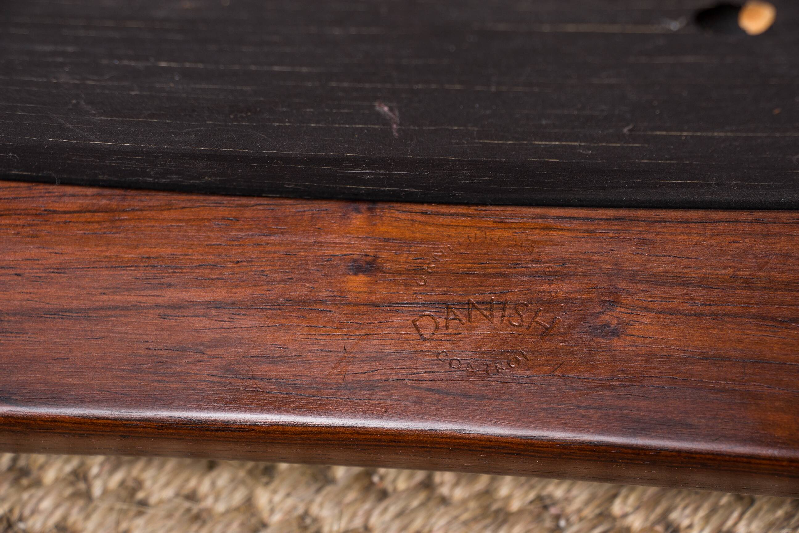 Set of 4 Danish Liz chairs in rosewood by Niels Kofoed, 1960s.