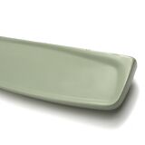 70s green linden porcelain bathroom wall shelf