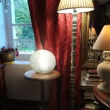 Lampe boule en verre vintage