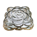 Murano glass square flower ceiling light, 1960