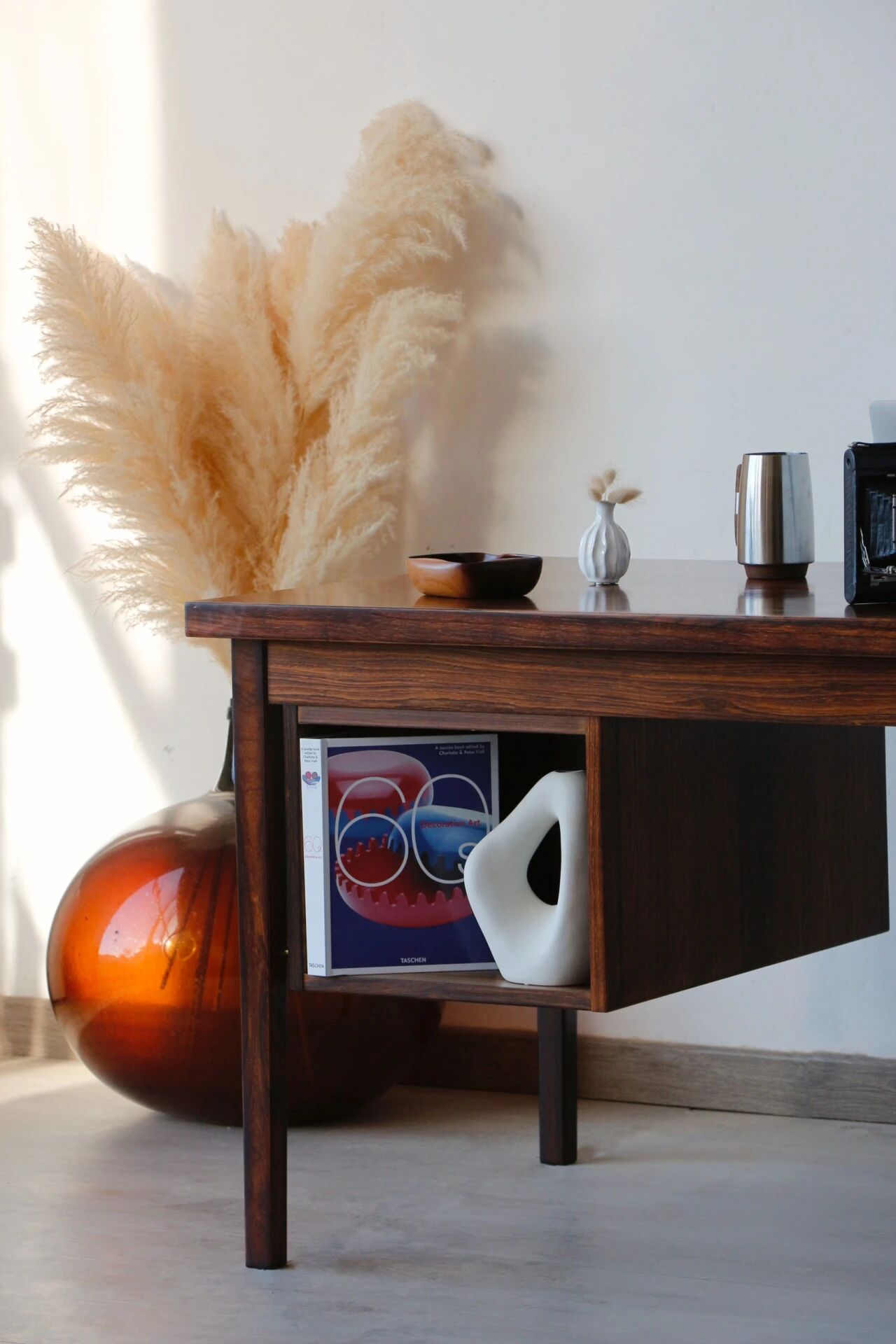 Arne Vodder rosewood desk | Scandinavian executive desk