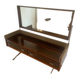 Coiffeuse vintage palissandre
