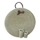 Beige Ceramic Pendant Light Vintage Hanging Decoration #B622
