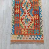 Handmade Persian Gashqaï corridor rug