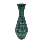 Vase style West Germany braided green 3458
