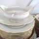 Porcelain plates for 12 people 48 pieces