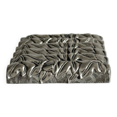 6 porte-couteaux vintage motif bambou et feuillage