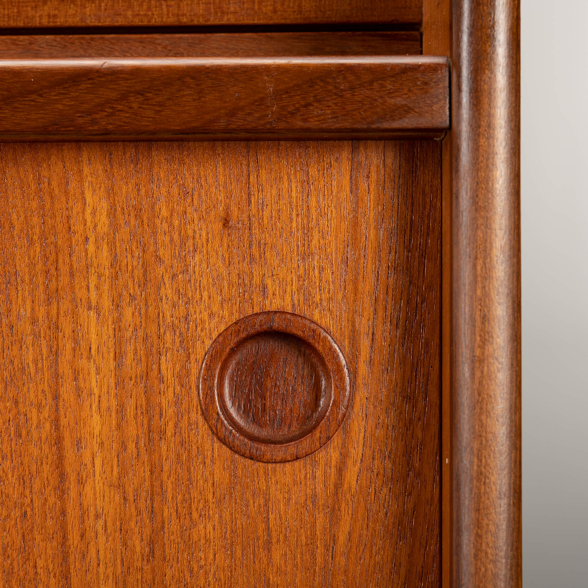 Teak High Sideboard by Johannes Andersen for J. Skaaning & Son, 1960s