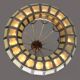 Max Ingrand chandelier for Fontana Arte Italy 1970