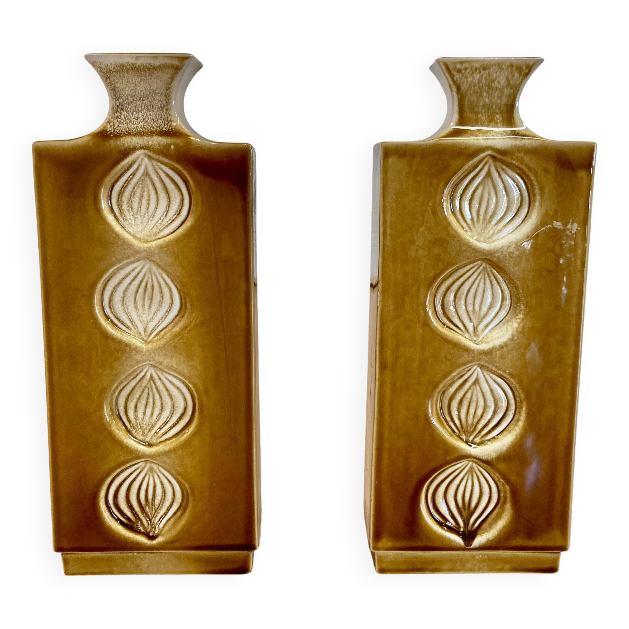 Pair of large vases "1950 design".
