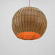 Suspension en placage de bois du milieu du siècle, ULUV, années 1960
