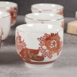 Set of 6 tea cups, JAPAN
