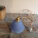 Blue hand lamp