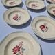 Set of 10 Deep Plates Model Josiane Sarreguemines Manufacture