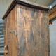 Antique Spanish cabinet chestnut 18th century 88 x 190 cm