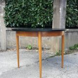 Expandable round dining table 2m46