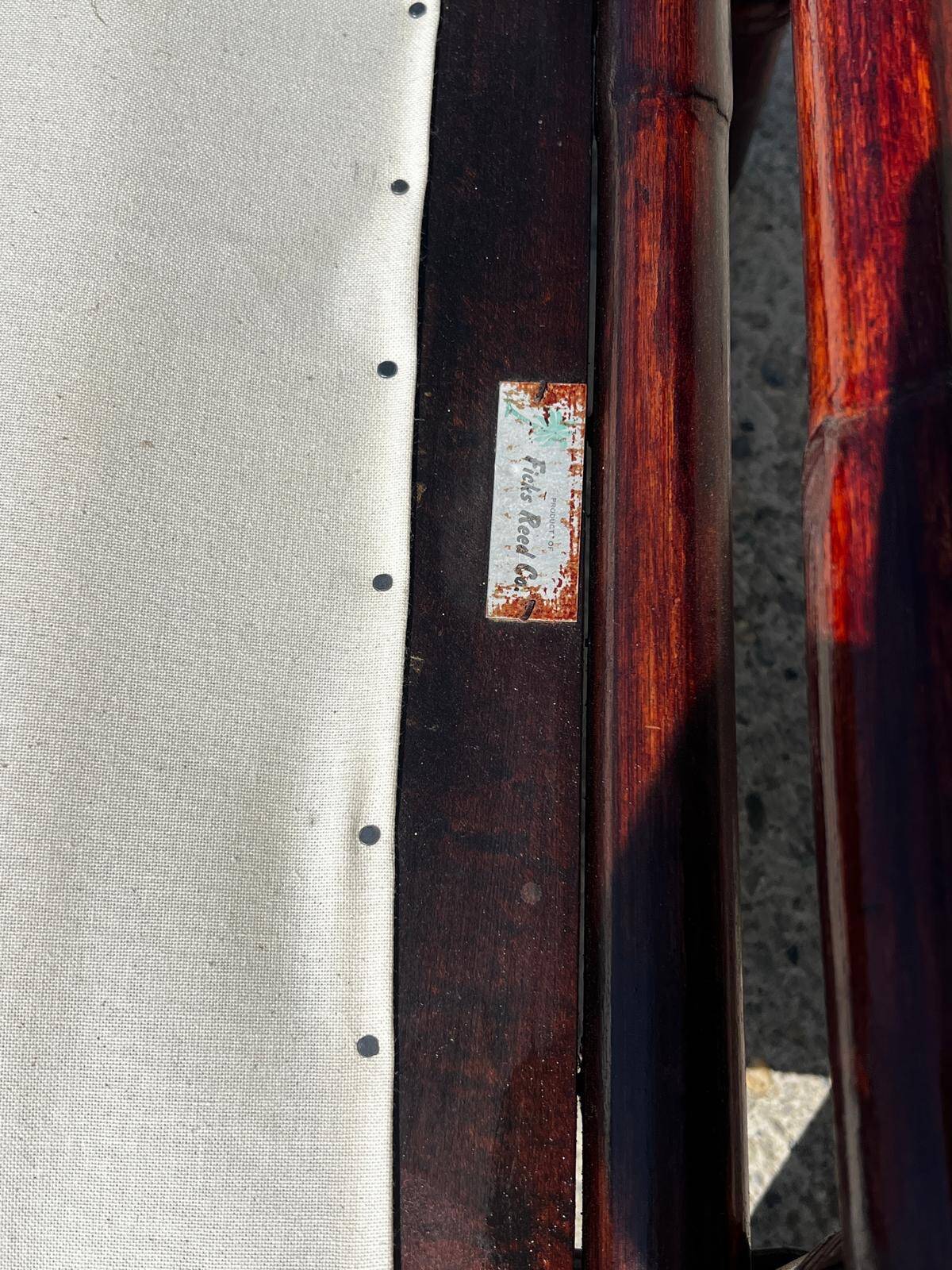 Paire d'ottomans John Wisner Far Horizons – Ficks Reed, 1954