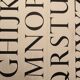 Typographic collection poster
