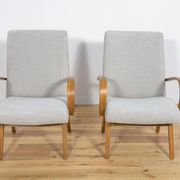 Fauteuils Modèle 53 par Jaroslav Smidek pour Ton, 1960s, Set de 2