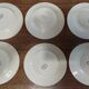 Flat plates set of six ironstone Saint Amand Egypt decoration