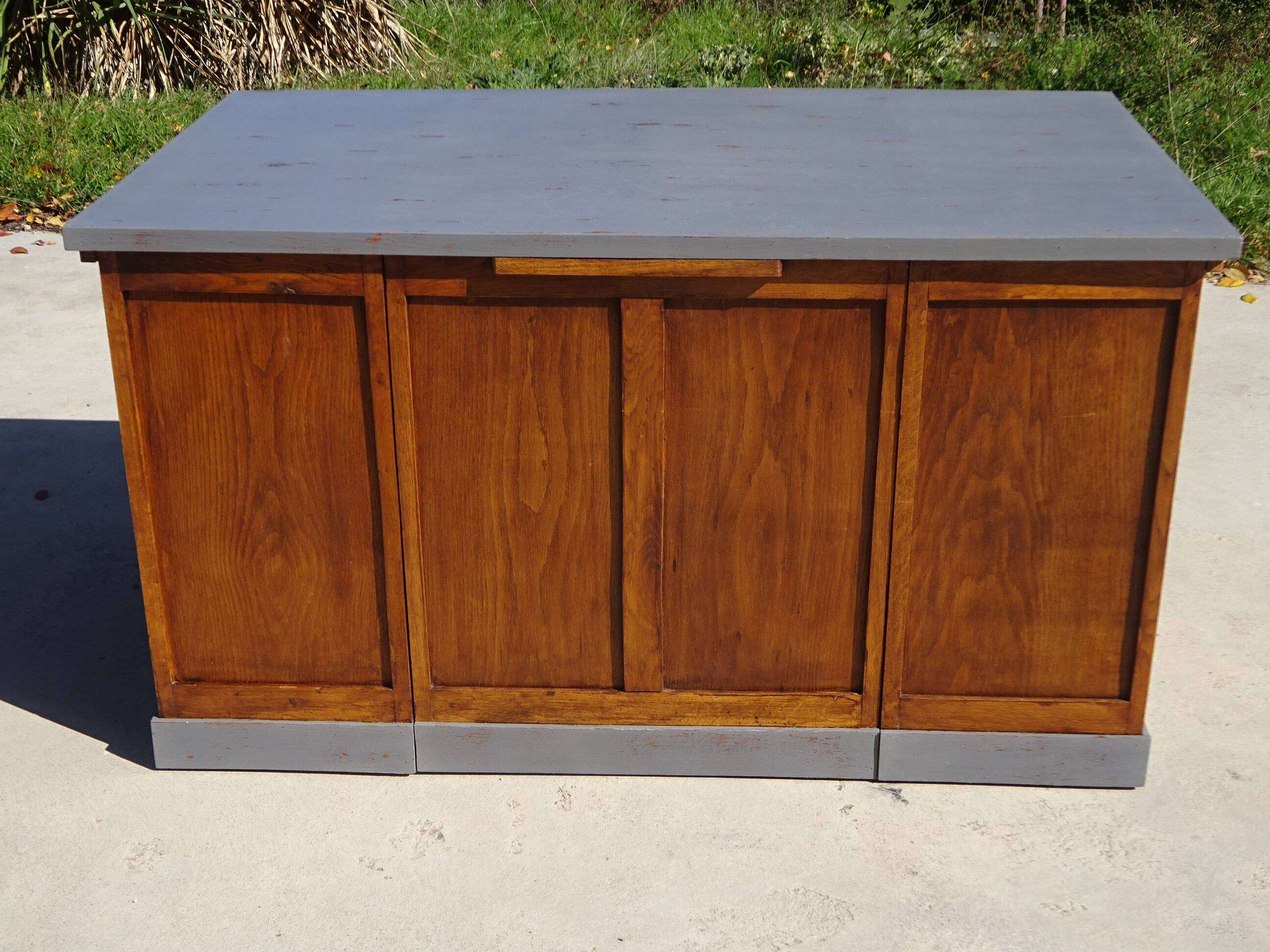 Grand bureau vintage
