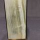 Collector Table Lighter SAROME Vintage Electric Gold Metal & Alabaster Chic