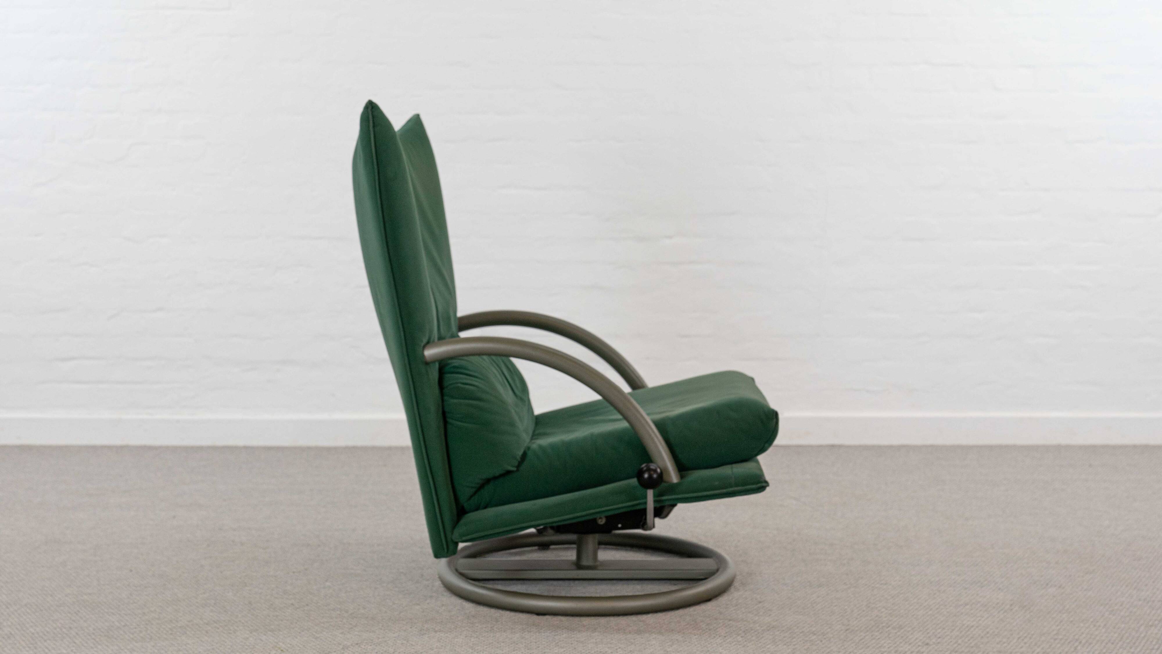 Torino Armchair and Stool 418 by Rolf Benz/BMP, 90s