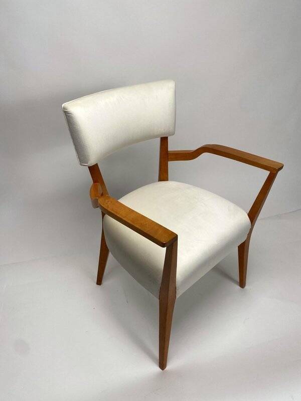 Mid-Century Organic Armchairs, Italy, 1950s, Set of 2
