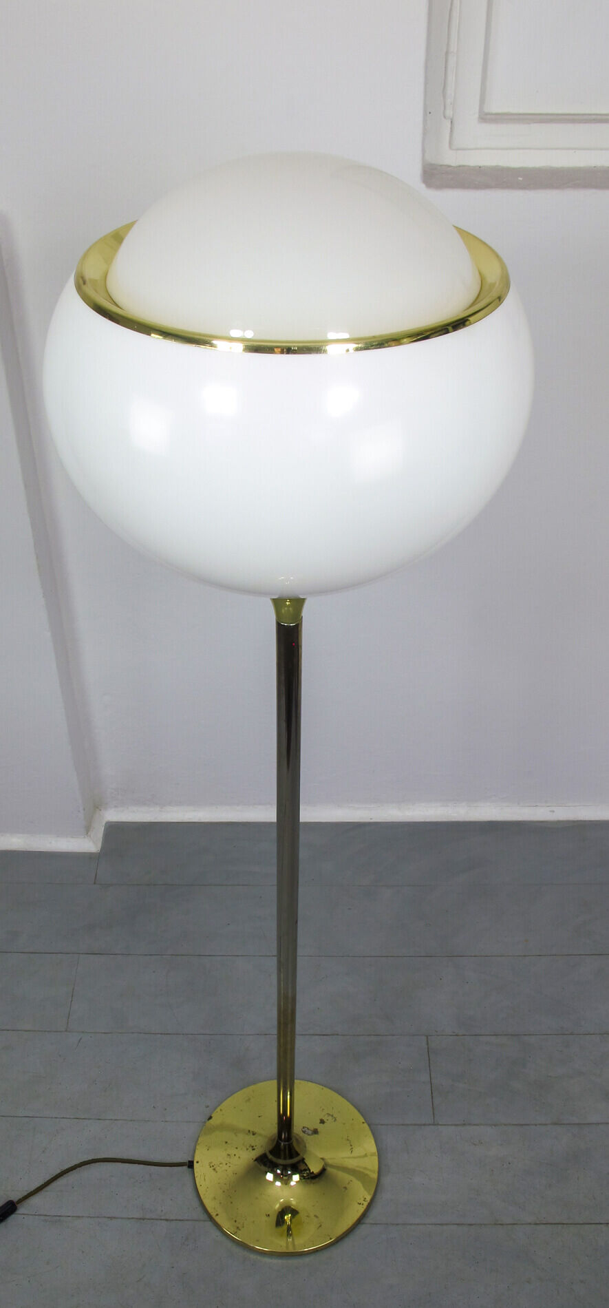 Lampadaire italien Big Bud de Luigi Massoni pour Meblo