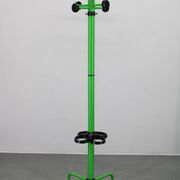 Porte-manteau italien en métal laqué des années 1970 avec porte-parapluie