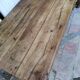 Cherry farmhouse table