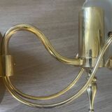 Pair of vintage shell wall lights