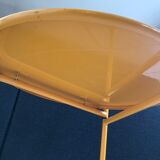 Coffee table by Tord Björklund Ikea 1980 yellow