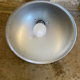 Vintage Industrial PHILIPS Globe Aluminum Pendant Light