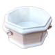 Glazed ceramic planter by Christophe de Mons, a ceramist