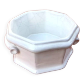Glazed ceramic planter by Christophe de Mons, a ceramist