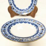 Assiette à dessert porcelaine Lomonosov impérial URSS