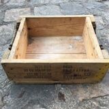 Wooden military crate