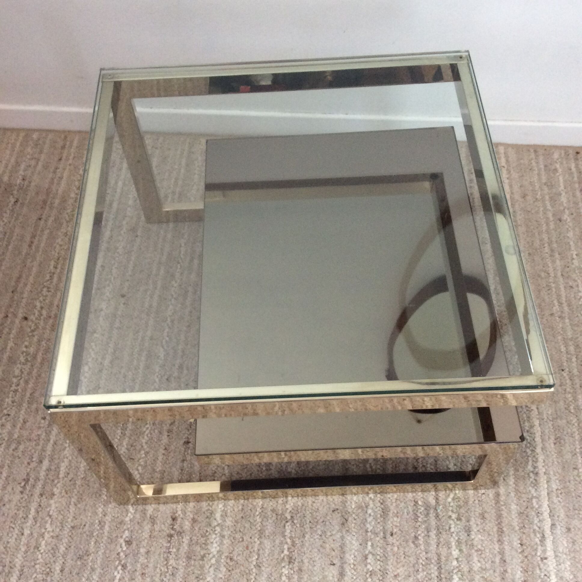 Belgochrom 23 CT coffee table from the 70s
