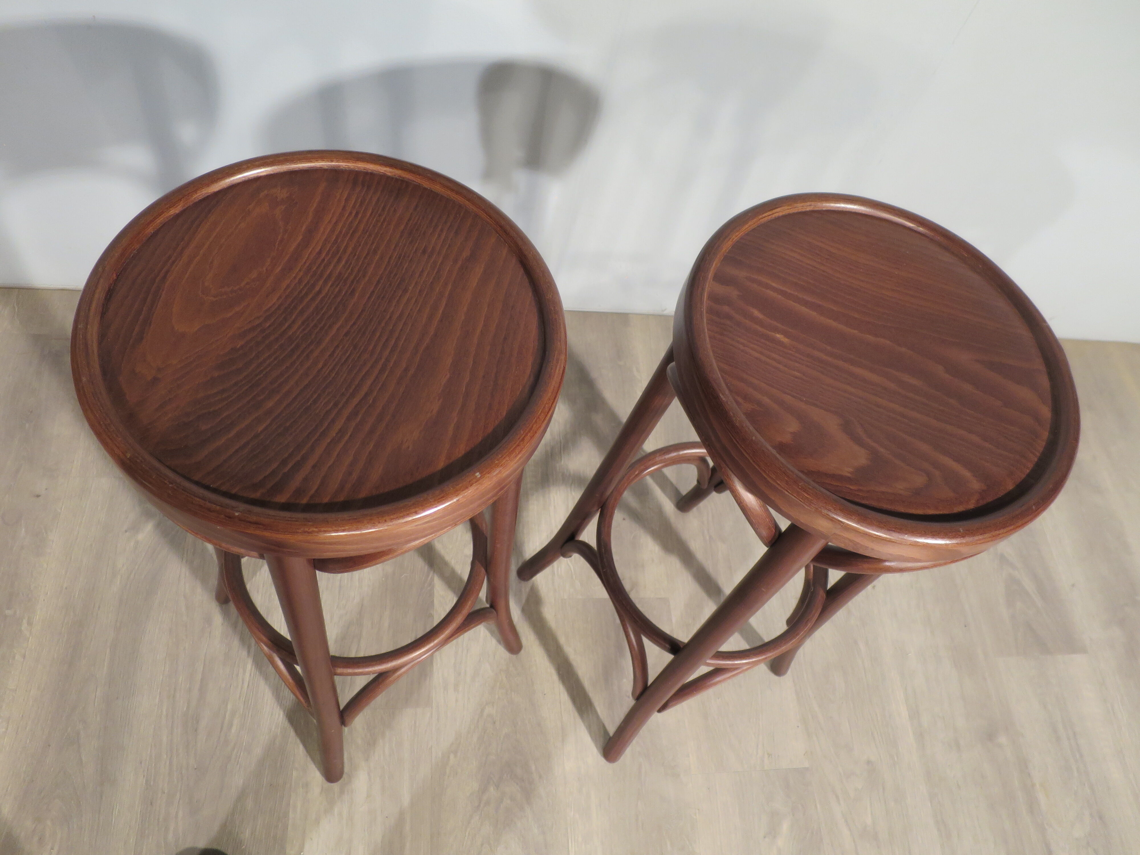 Pair of bistro stools