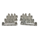 Crystal knife holder
