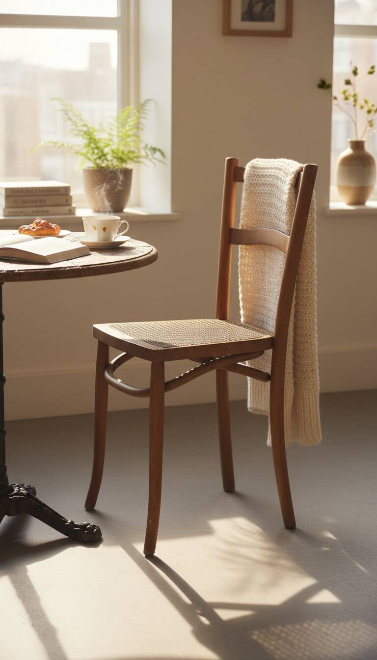 Chaise bistrot cannée